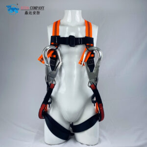 Work Positioning Full Body Safety Harness Set