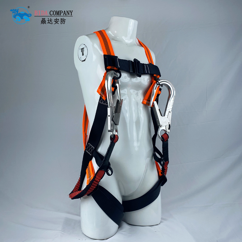 Work Positioning Full Body Safety Harness Set - 图片 2