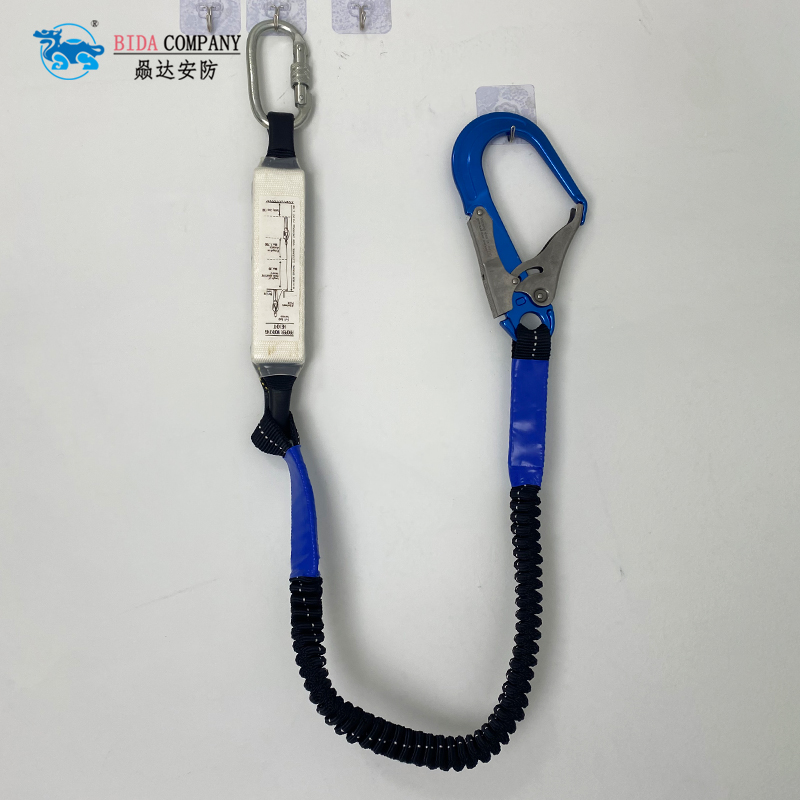 Fall Protection Single Hook Energy-absorbing Lanyards